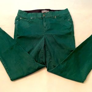 Torrid Jeans (Green) Bombshell Skinny Super Soft size 16R